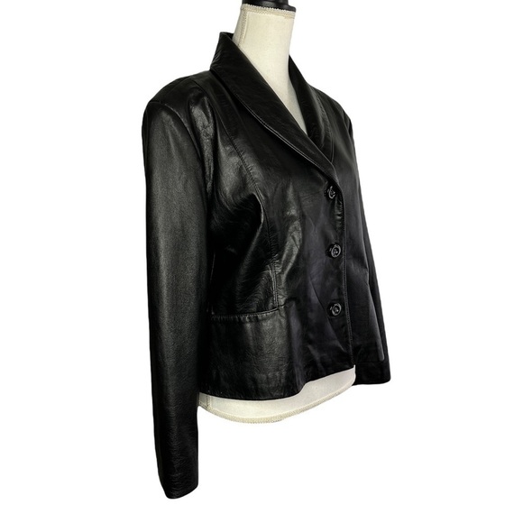 Henig Furs Large Leather Jacket - Picture 4 of 7